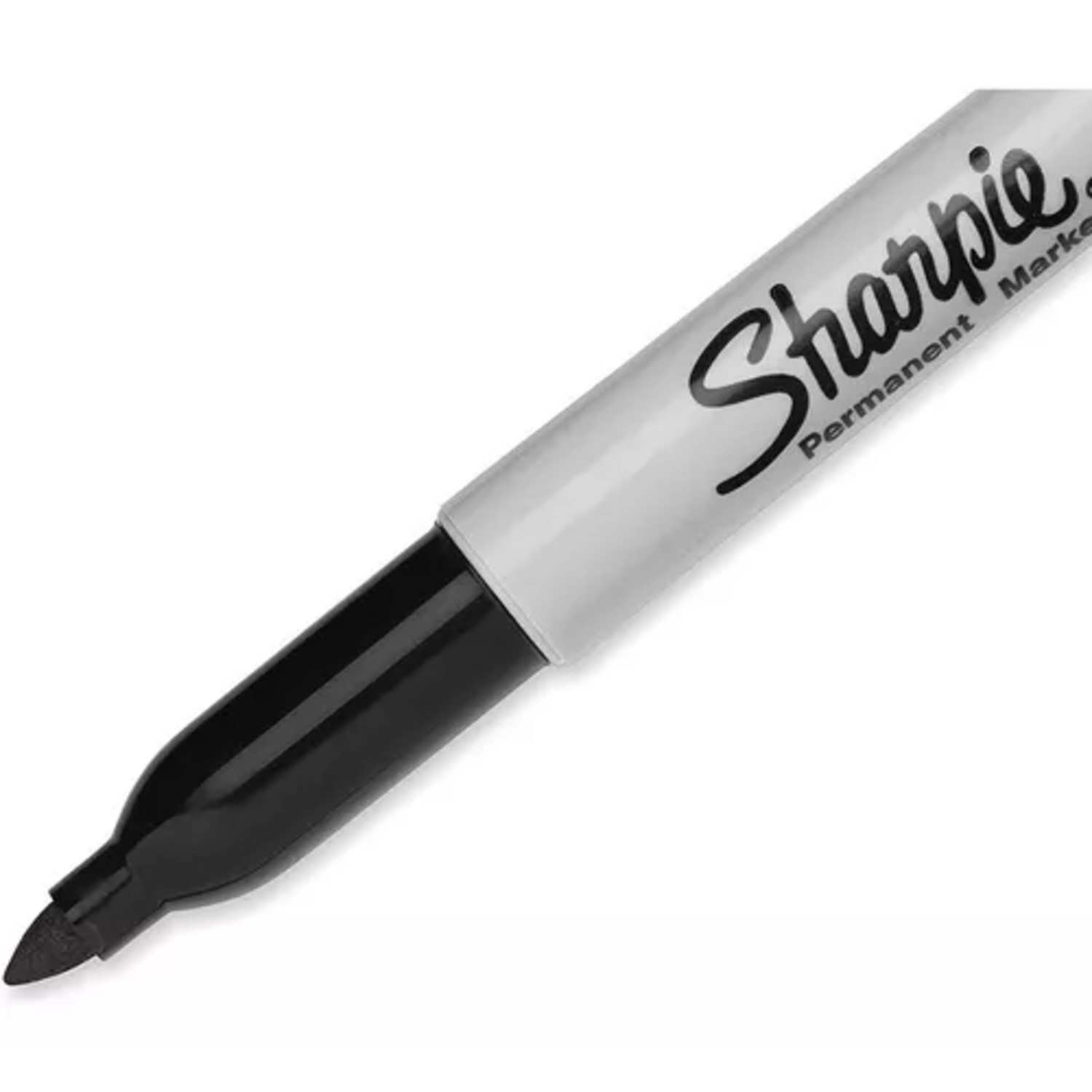 MARCADOR PERMANENTE SHARPIE PUNTA FINA NEGRO CAJA X12+2 - 3