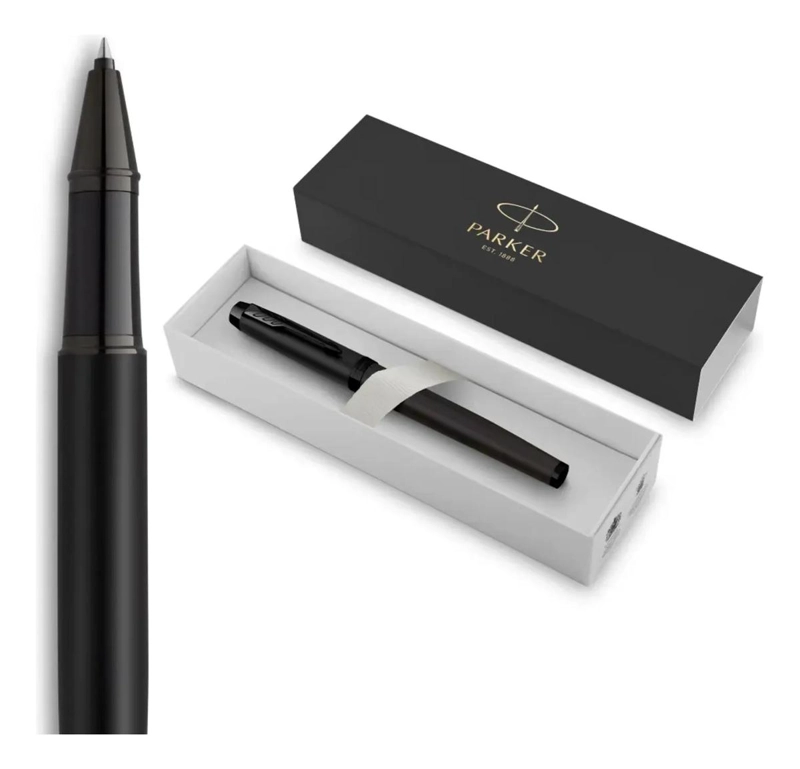 ROLLERBALL PARKER IM PREMIUM GT NEGRO MATE TINTA NEGRA NEGRO - 1