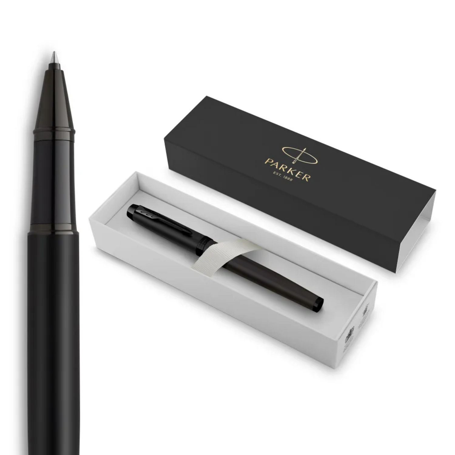 ROLLERBALL PARKER IM PREMIUM GT NEGRO MATE TINTA NEGRA - 1