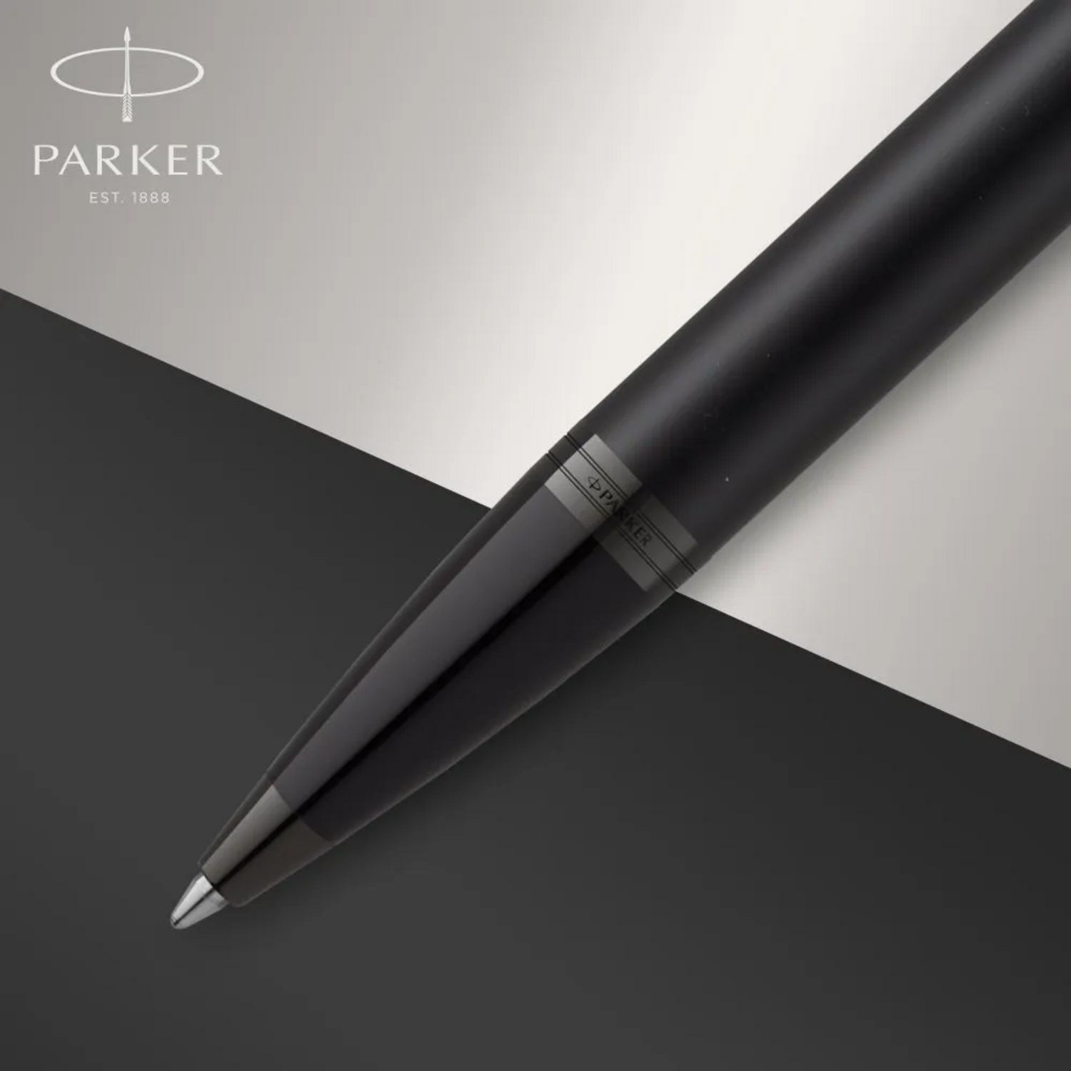 BOLIGRAFO PARKER IM ACHROMATIC NEGRO MATE TINTA NEGRA - 2