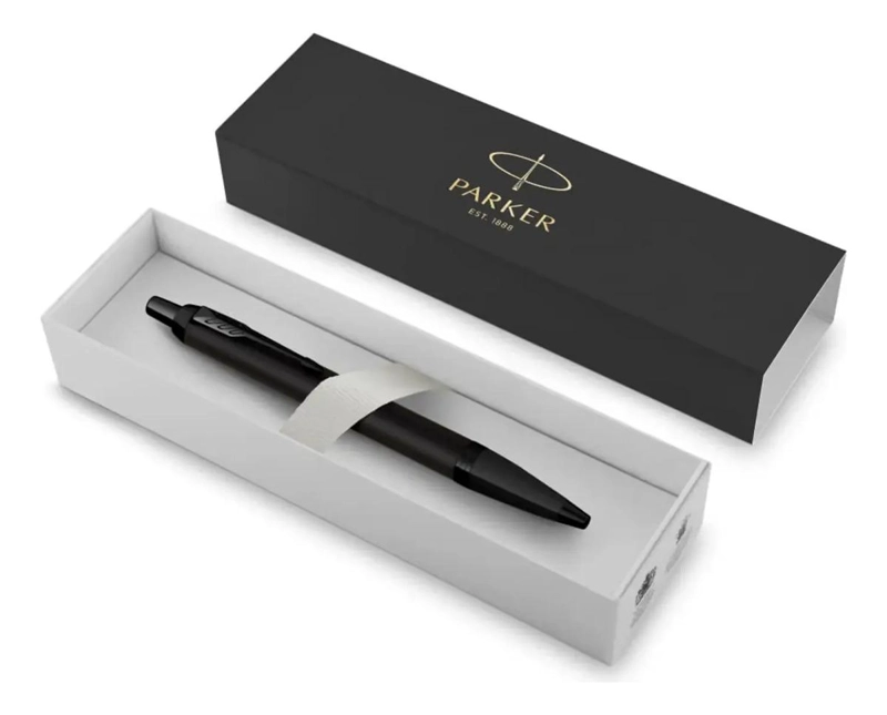BOLIGRAFO PARKER IM ACHROMATIC NEGRO MATE TINTA NEGRA NEGRO - 6