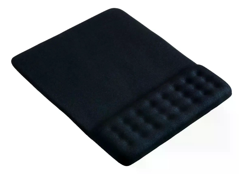 MOUSE PAD CON APOYA MUÑECAS GEL MULTILASER AC365 NEGRO - 5