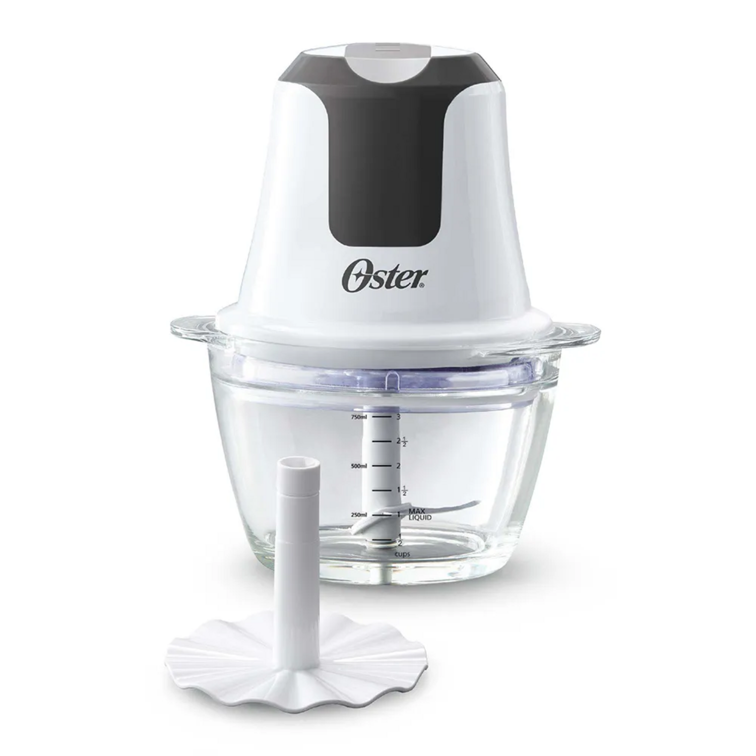 MINI PICADORA OSTER 3 TAZAS CON BOWL DE VIDRIO 2169812 - 4