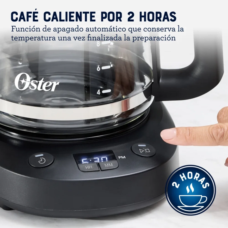 CAFETERA OSTER PROGRAMABLE 12 TAZAS MODELO 2217262 - 5