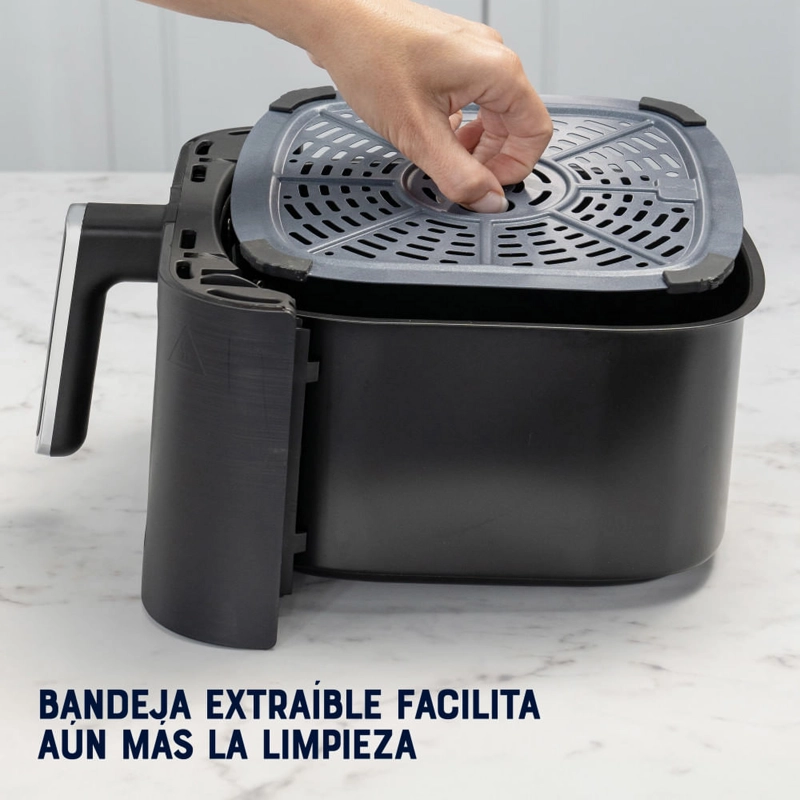 FREIDORA AIR FRYER OSTER MANUAL 4 LITROS NEGRA - 9