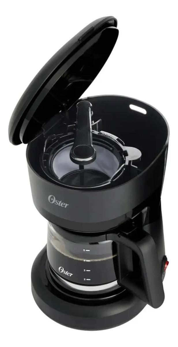 CAFETERA OSTER 5 TAZAS NUEVO MODELO 2217208 NEGRO - 4