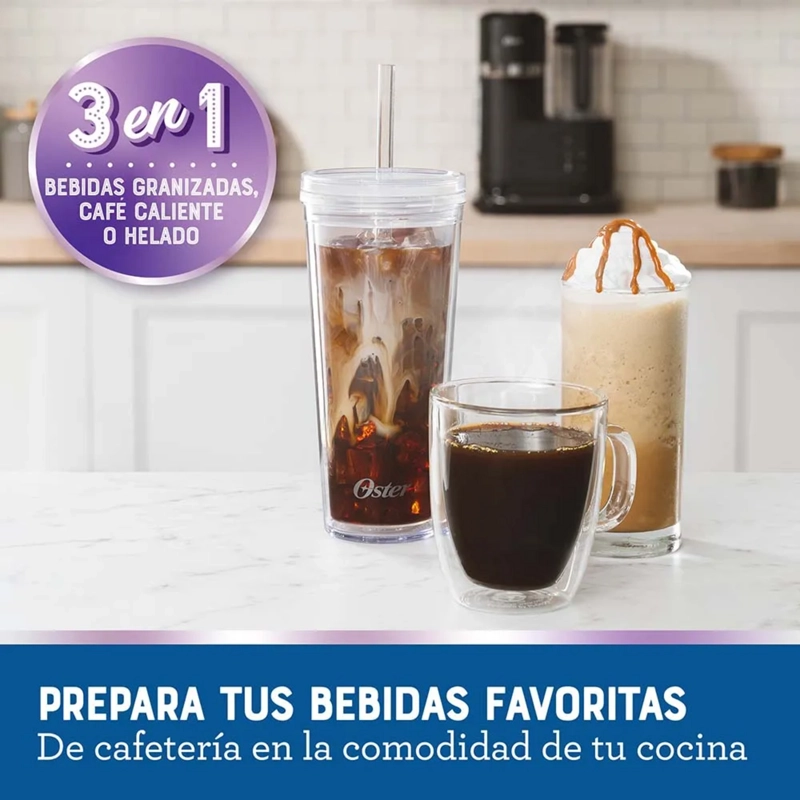 CAFETERA OSTER FRAPPE Y LICUADORA 3 FUNCIONES 2186201 - 4