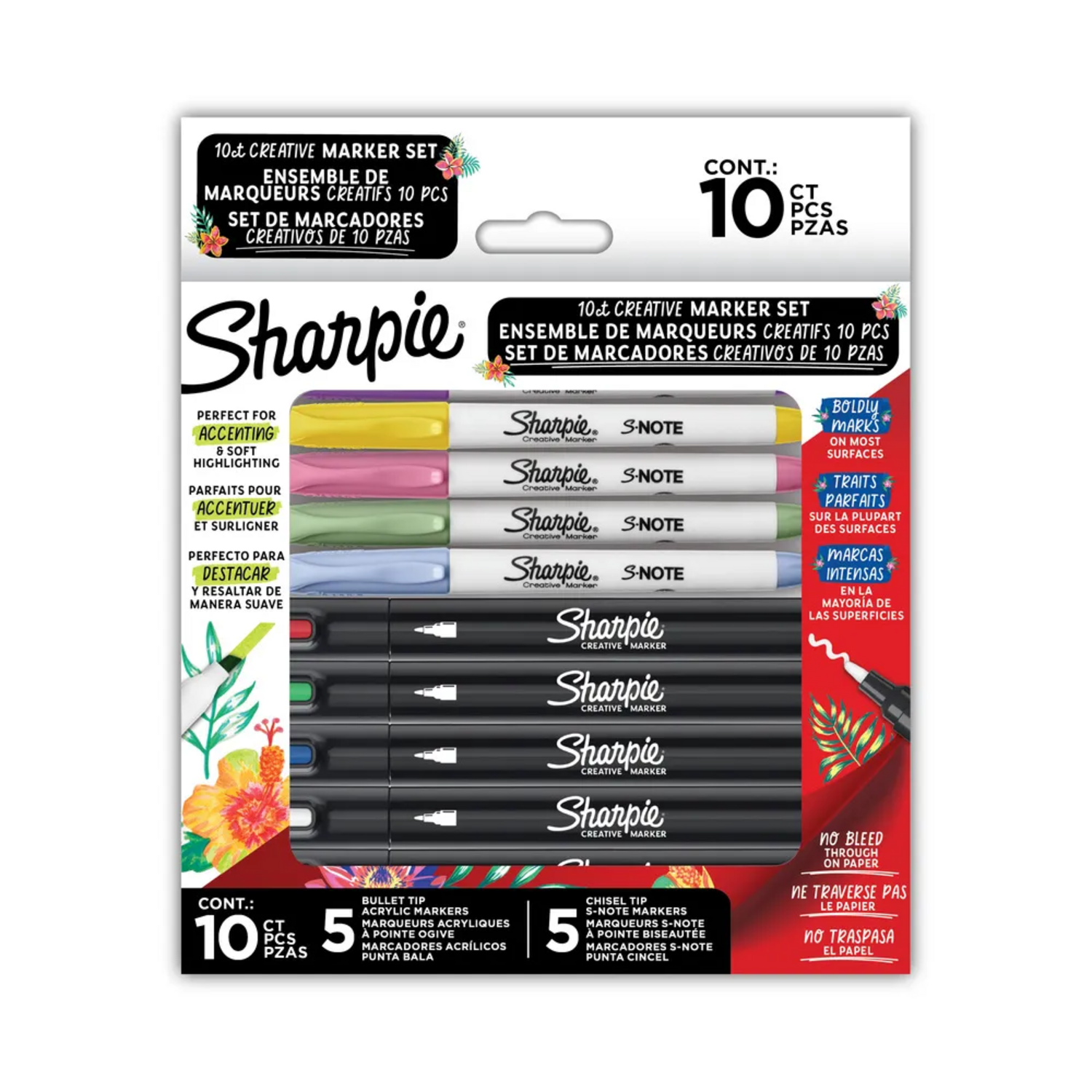 SET SHARPIE HOLIDAY 10U MARCADORES 2205174 - 1