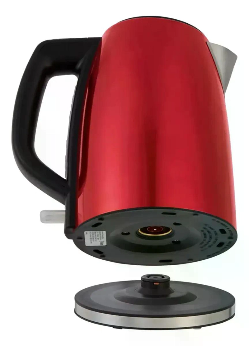 HERVIDOR ELECTRICO OSTER ROJO 1.7L ACERO INOXIDABLE 2133166 ROJO - 3