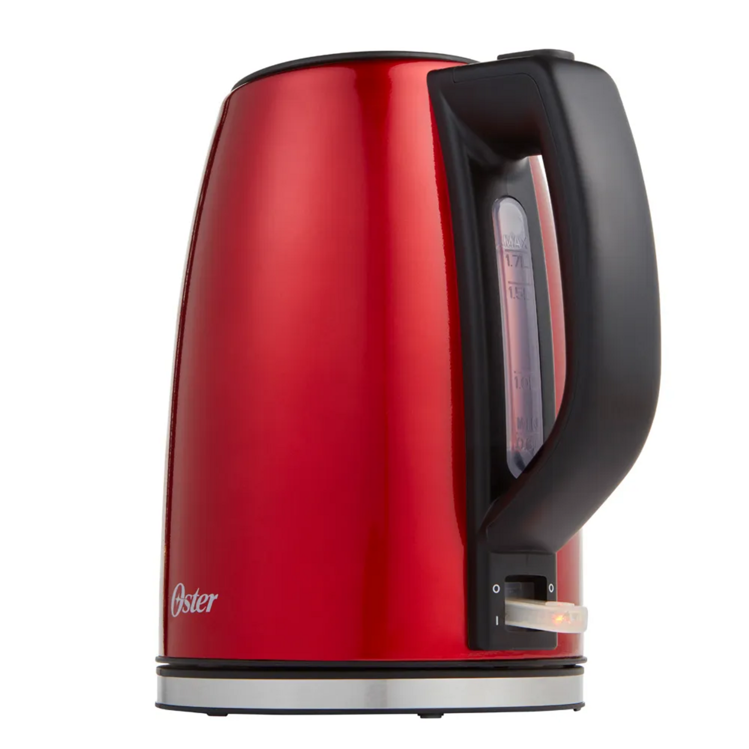 HERVIDOR ELECTRICO OSTER ROJO 1.7L ACERO INOXIDABLE 2133166 - 6