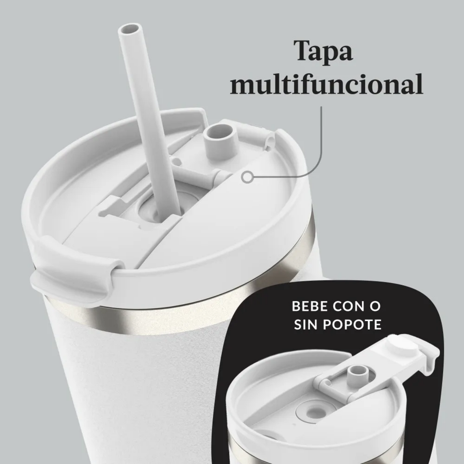 VASO TUMBLER CONTIGO STREETERVILLE 1182 ML FRIO BLANCO - 3