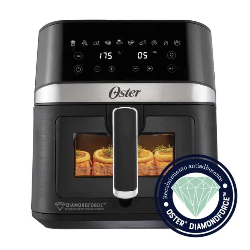 FREIDORA AIR FRYER OSTER 6L DIGITAL CON VISOR MOD 2204818 - 7