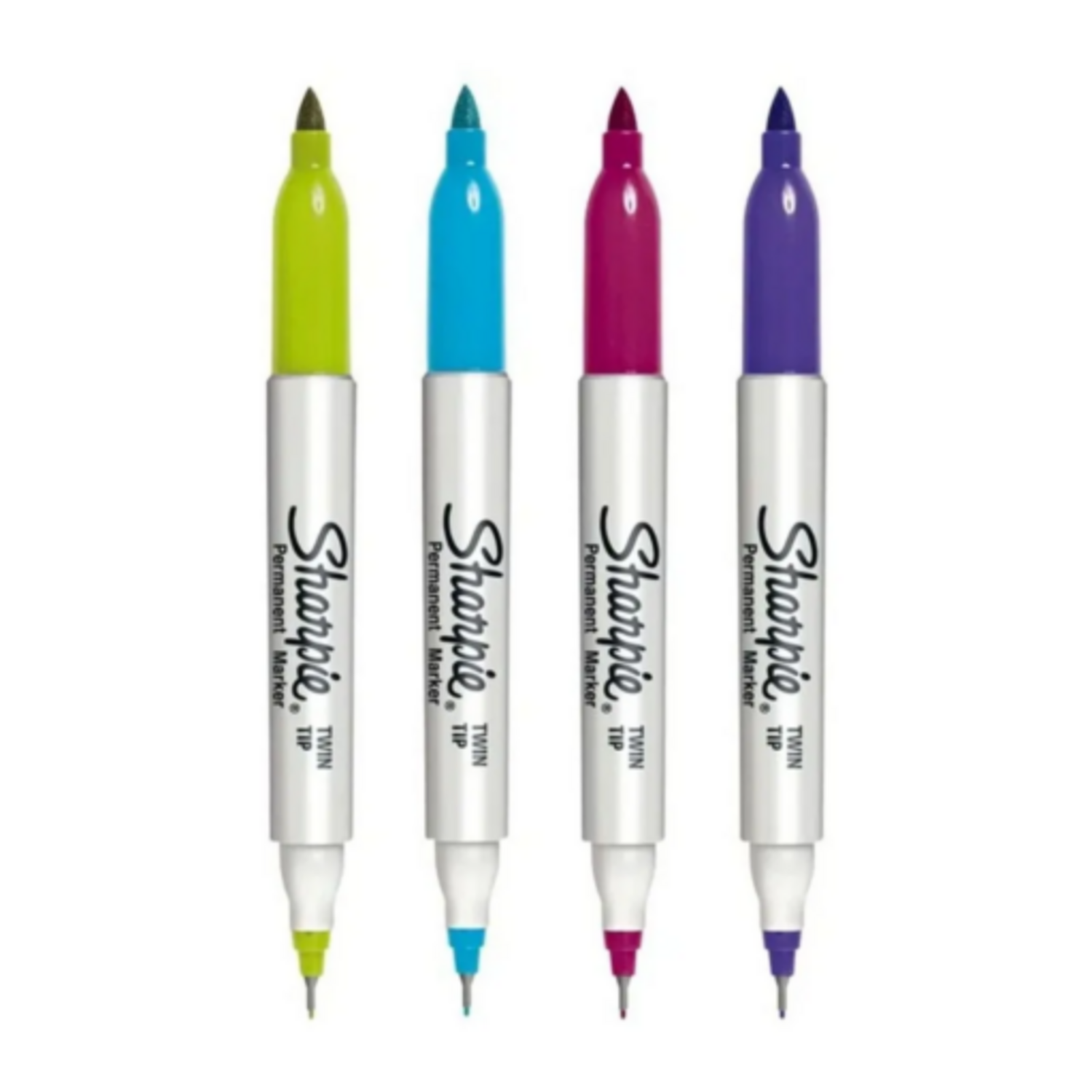 MARCADORES DOBLES SHARPIE 2 PUNTAS 14 UNIDADES 5 COLORES - 5