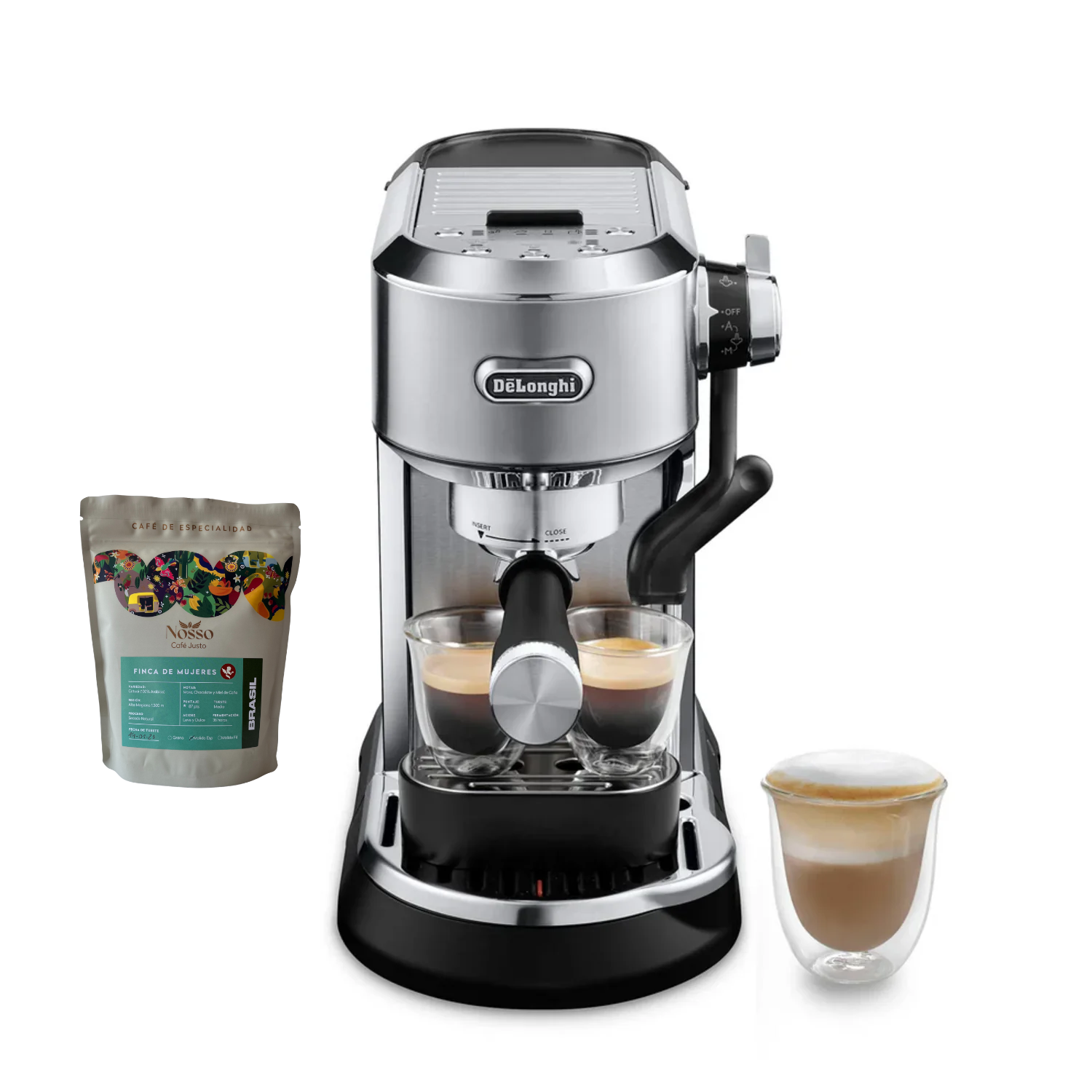 CAFETERA DELONGHI ESPRESSO DEDICA MAESTRO PLUS - 1
