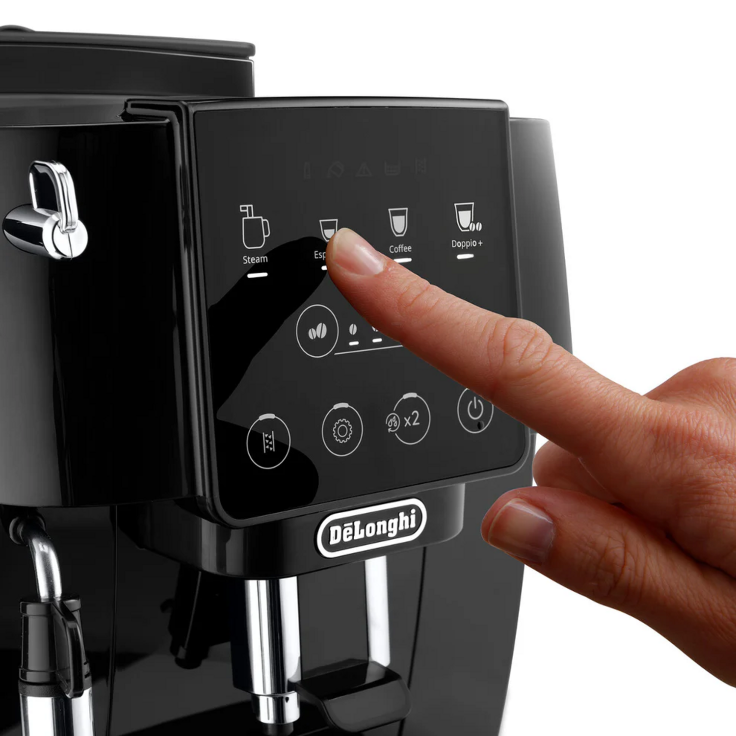 CAFETERA SUPERAUTOMATICA DELONGHI MAGNIFICA START NEGRA - 3