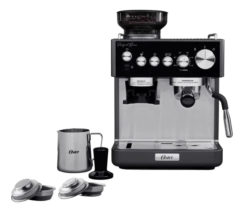 CAFETERA OSTER NUEVA PERFECT BREW CON MOLINILLO 2208823 NEGRO - 8