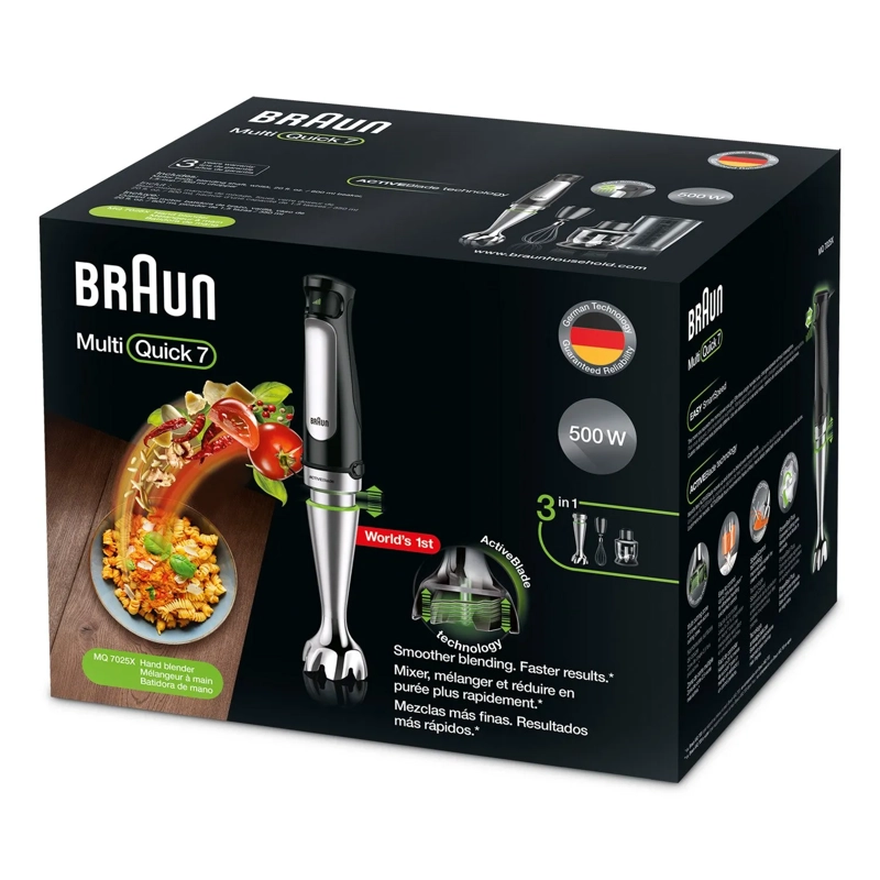 BATIDORA DE INMERSION MINIPIMER BRAUN MULTIQUICK 7 PICADORA - 3