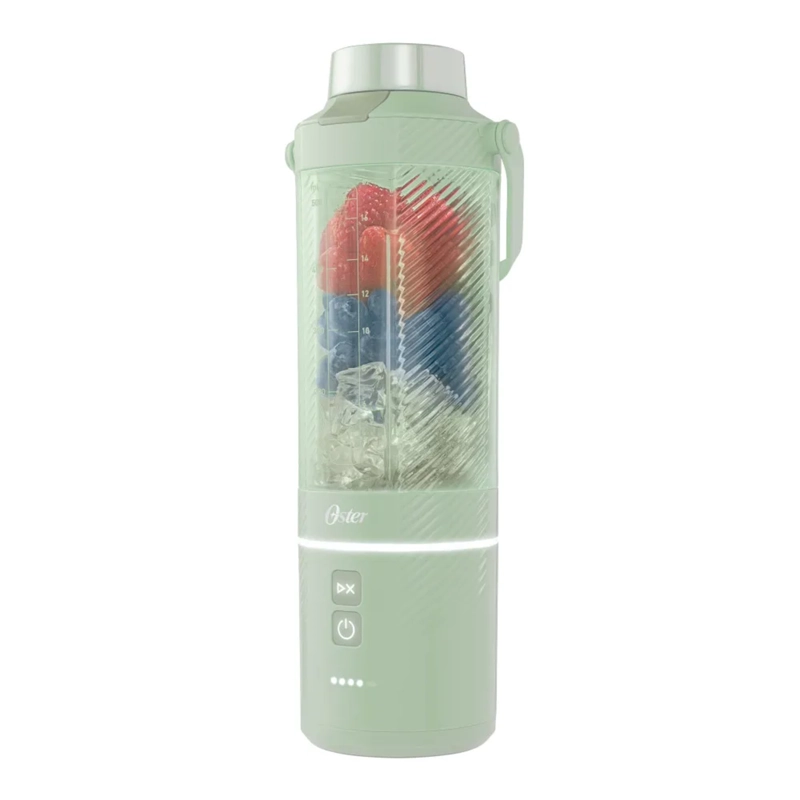 LICUADORA PORTATIL RECARGABLE OSTER GOMAX 590 ML VERDE - 3