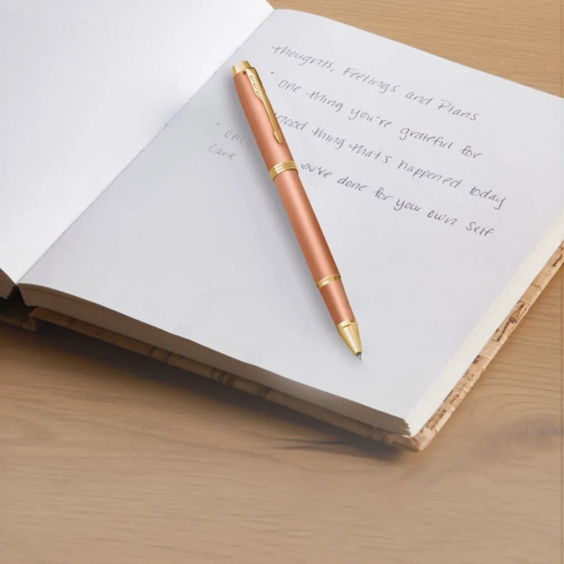 BOLIGRAFO ROLLER PARKER IM WRITING RITUALS NARANJA TIN NEG - 3