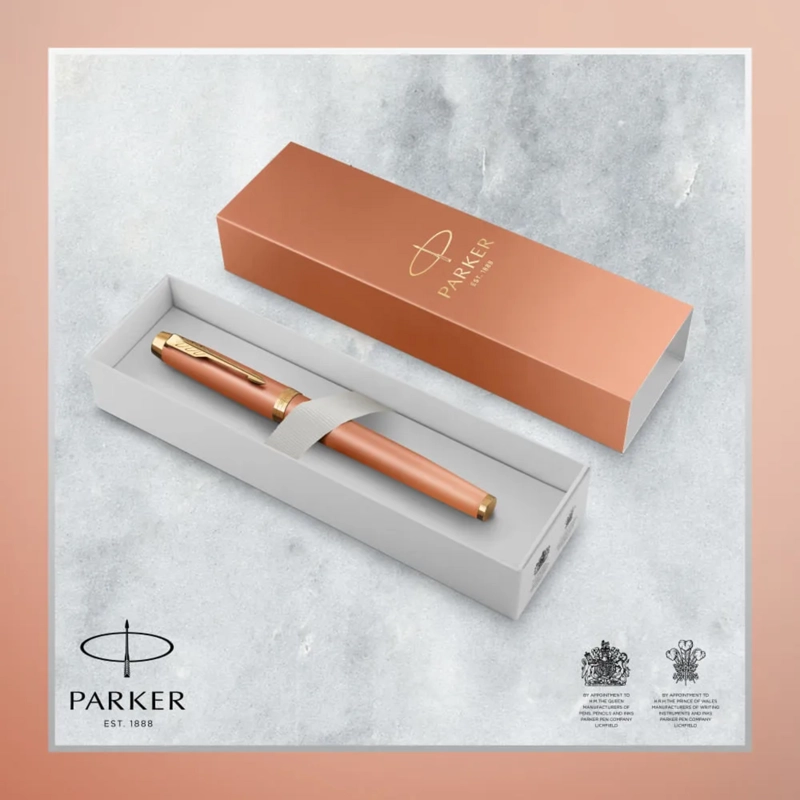BOLIGRAFO ROLLER PARKER IM WRITING RITUALS NARANJA TIN NEG - 4