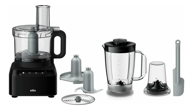 PROCESADOR DE ALIMENTOS BRAUN FP3132 NEGRO - 2