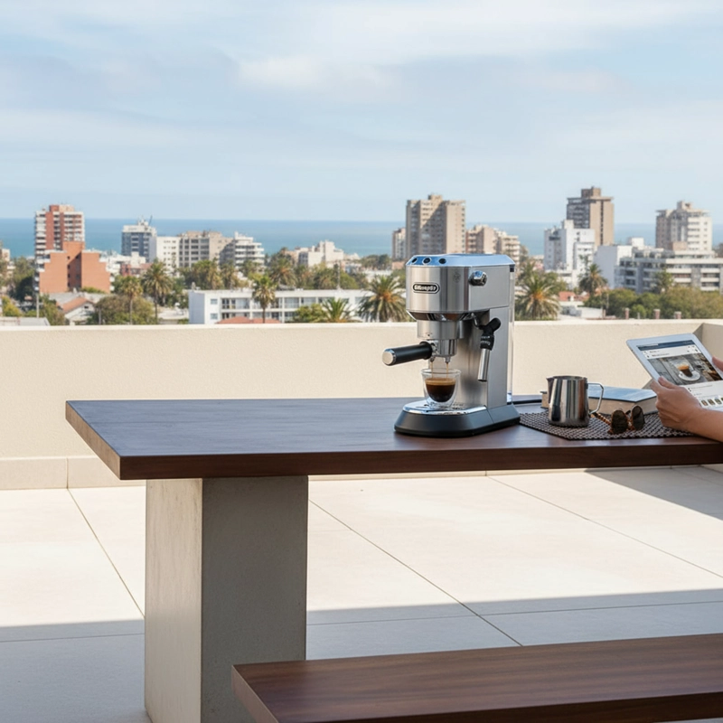 CAFETERA DELONGHI ESPRESSO DEDICA STYLE METAL - 7