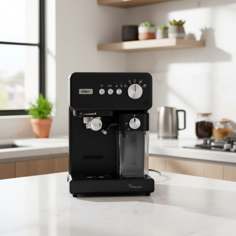 CAFETERA AUTOMATICA OSTER PRIMALATTE NUEVO MODELO 2025 NEGRA - 8