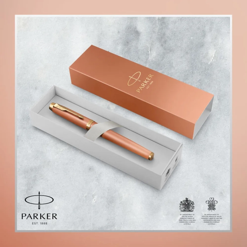 PLUMA PARKER IM WRITING RITUALS NARANJA MED TINTA AZUL - 6
