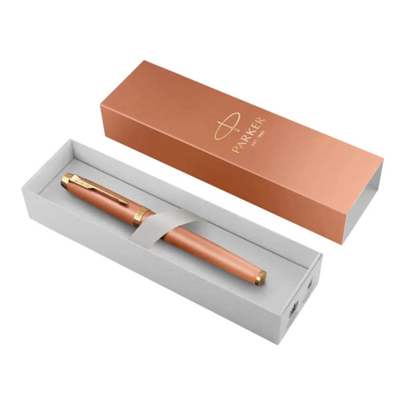 PLUMA PARKER IM WRITING RITUALS NARANJA MED TINTA AZUL - 7