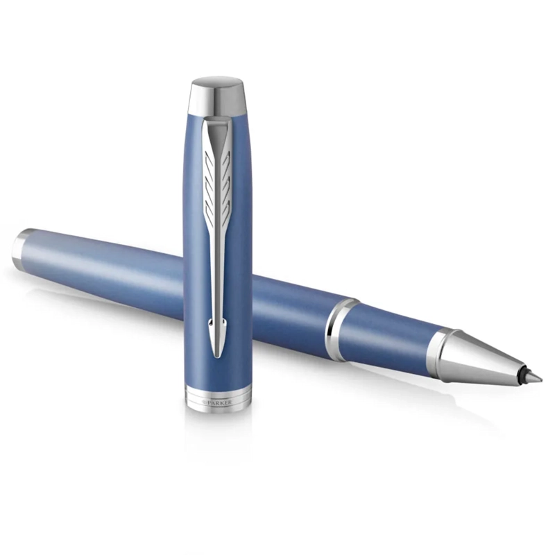 BOLIGRAFO ROLLERBALL PARKER IM WRITING RITUALS AZUL TIN NEG - 3