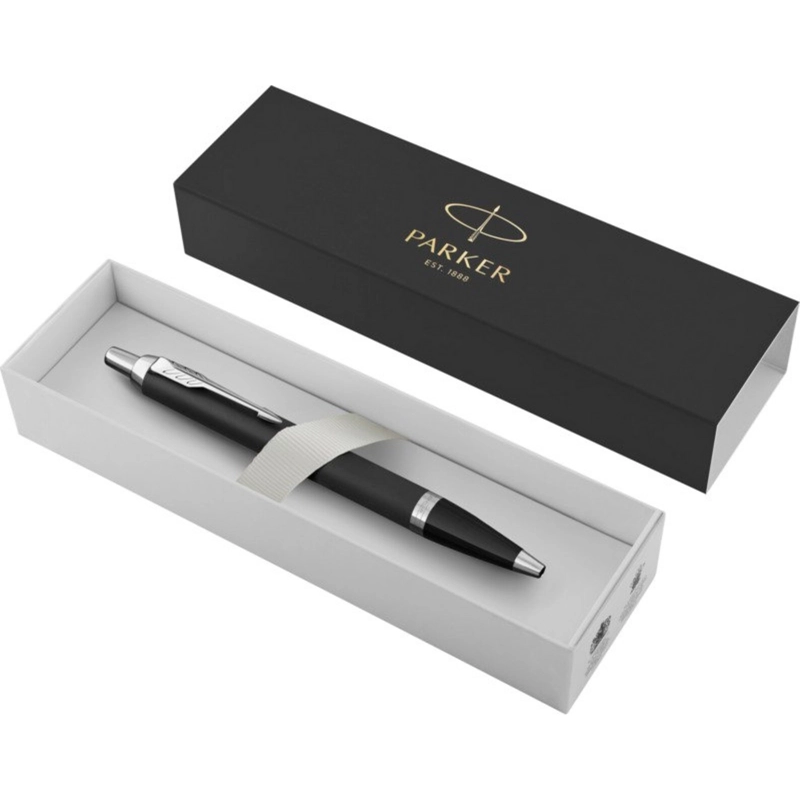 BOLIGRAFO PARKER IM ESSENTIAL NEGRO MATE CT TINTA AZUL - 1