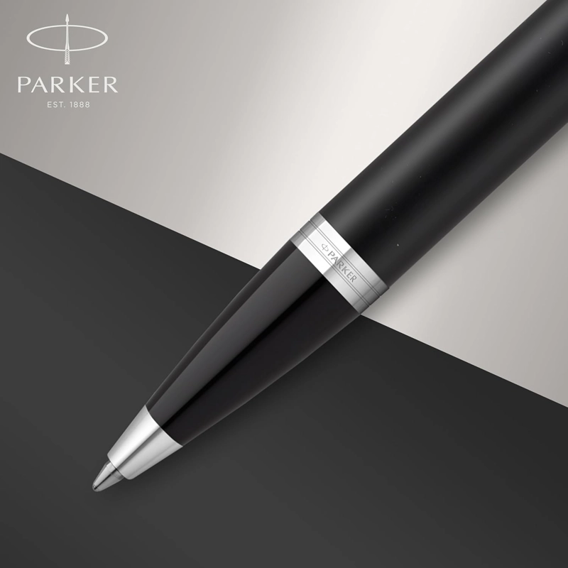 BOLIGRAFO PARKER IM ESSENTIAL NEGRO MATE CT TINTA AZUL - 2