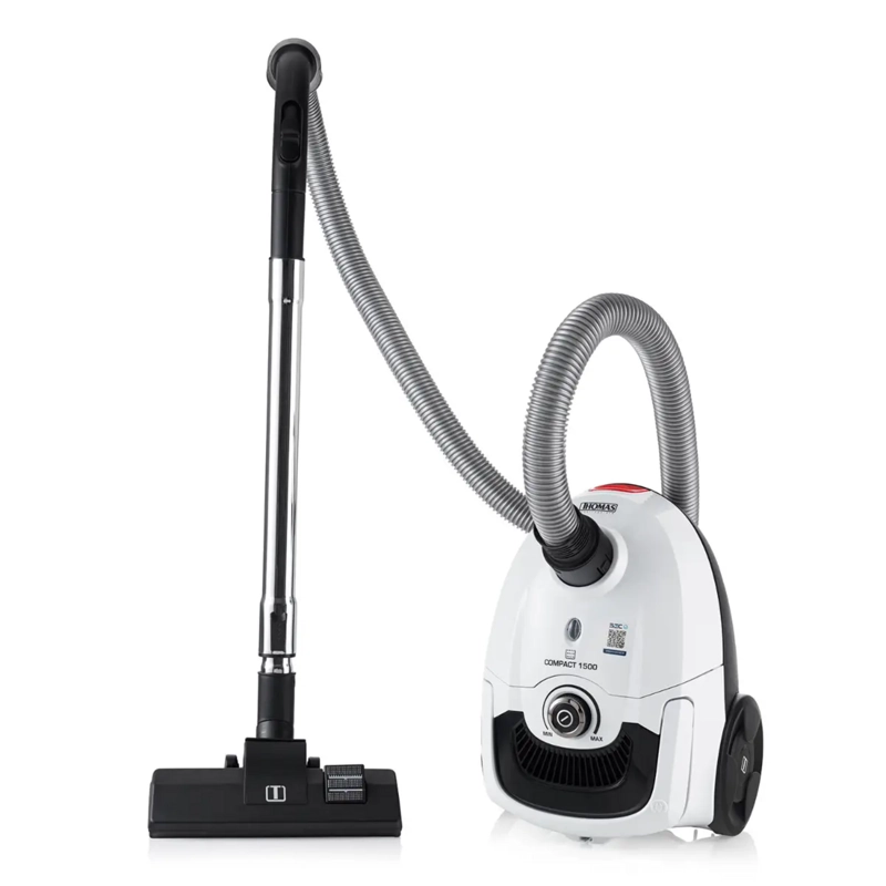 ASPIRADORA THOMAS TH-1415 1500W BLANCA BOLSA Y FILTRO HEPA - 1