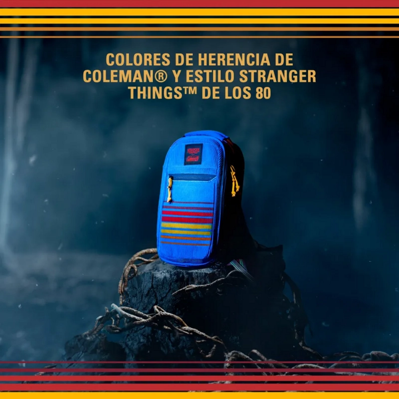 COOLER SOFT COLEMAN 6 LATAS O LONCHERA STRANGER THINGS - 2