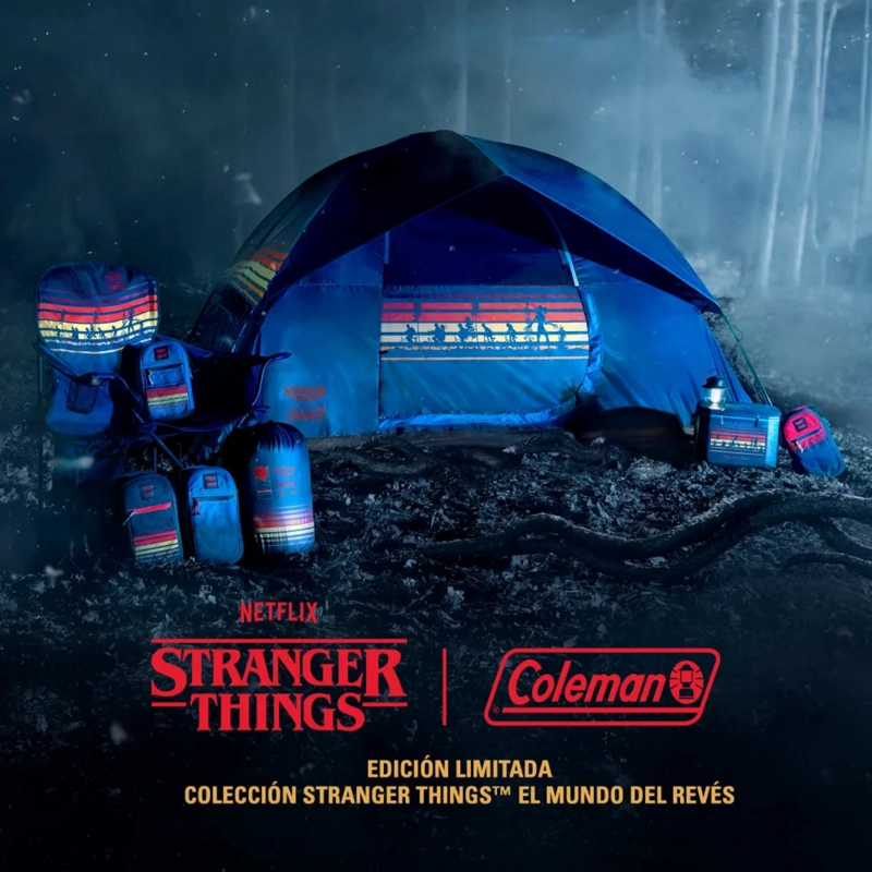 COOLER SOFT COLEMAN 6 LATAS O LONCHERA STRANGER THINGS - 6