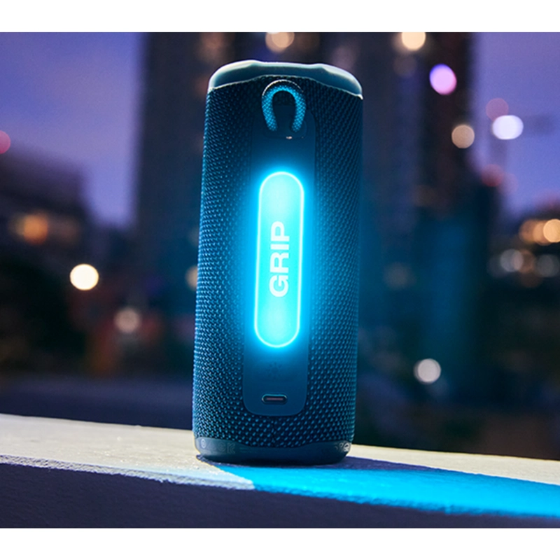 PARLANTE JBL GRIP BLUETOOTH IP68 14 HORAS CON LUZ ROJO - 5