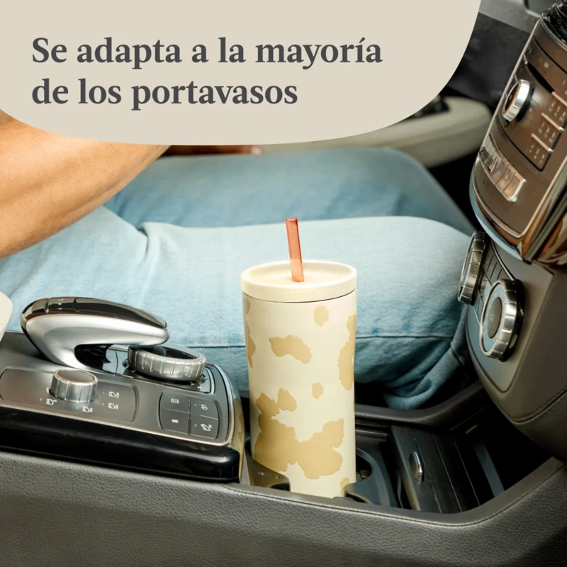 VASO TERMICO 20H FRIO CONTIGO ALLY LOVE SV 2 BLANCO 709 ML - 5