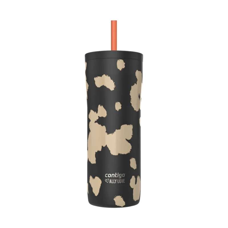 VASO TERMICO 20H FRIO CONTIGO ALLY LOVE SV 2 NEGRO 709 ML - 1