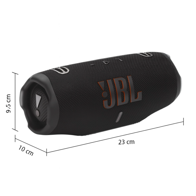 PARLANTE JBL CHARGE 6 SONIDO POTENTE 28H NEGRO - 2