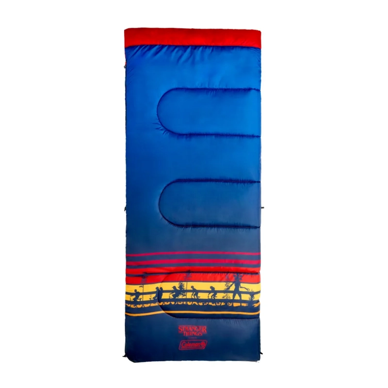 SACO DE DORMIR COLEMAN 10C STRANGER THINGS THERMOLOCK 1,80 M - 1