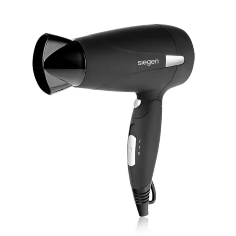 SECADOR DE PELO PLEGABLE SIEGEN SG-3012 1700W 2 VELOCIDADES - 1
