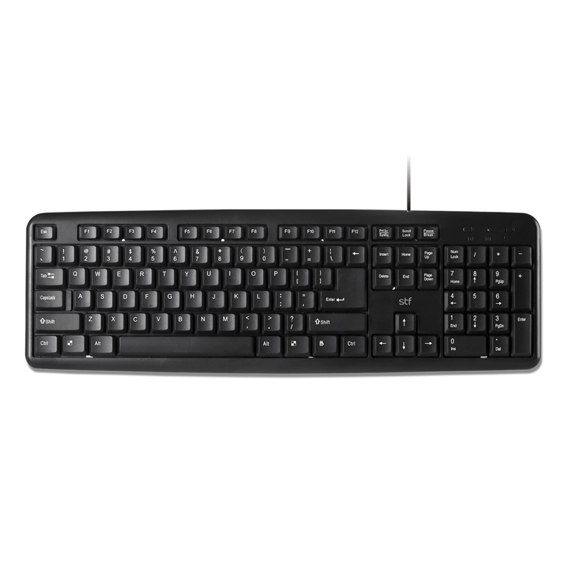 COMBO ALAMBRICO 3 EN 1 STF TECLADO MOUSE Y AUDIFONO - 4