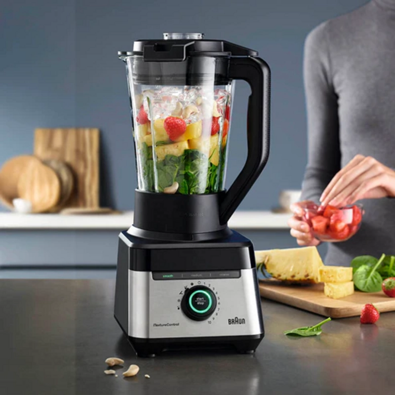 LICUADORA BRAUN POWERBLEND 7 1400W JARRA 2L HIELO 10 VELOC - 4