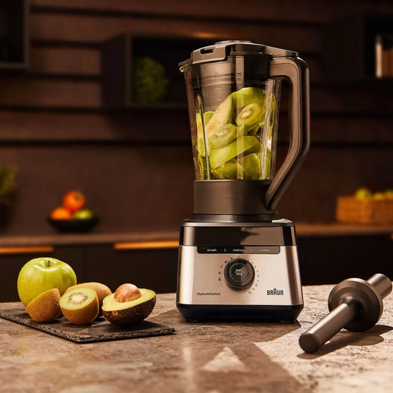 LICUADORA BRAUN POWERBLEND 7 1400W JARRA 2L HIELO 10 VELOC - 9