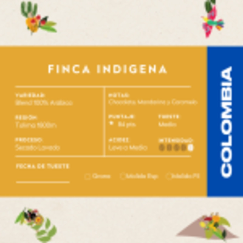 CAFE EN GRANO NOSSO CAFE JUSTO FINCA INDIGENA 250G - 2