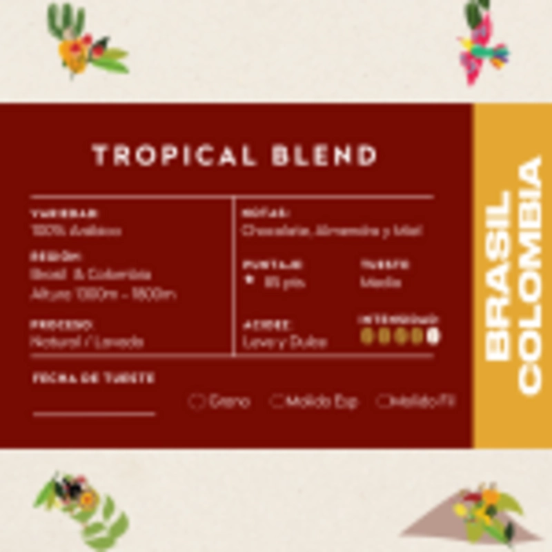 CAFE MOLIDO FILTRADO NOSSO CAFE JUSTO TROPICAL BLEND 250G - 2