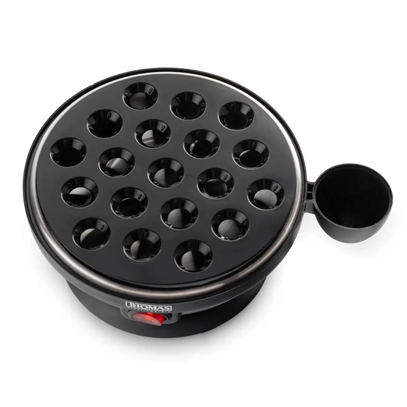 COCEDOR DE HUEVOS THOMAS TH-80 7 GALLINA 19 CODORNIZ VAPOR - 7