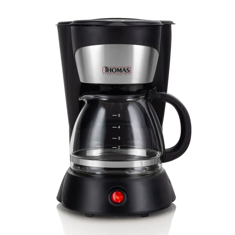 CAFETERA THOMAS TH-130 5 TAZAS 750 ML MANTIENE CALOR FILTRO - 1