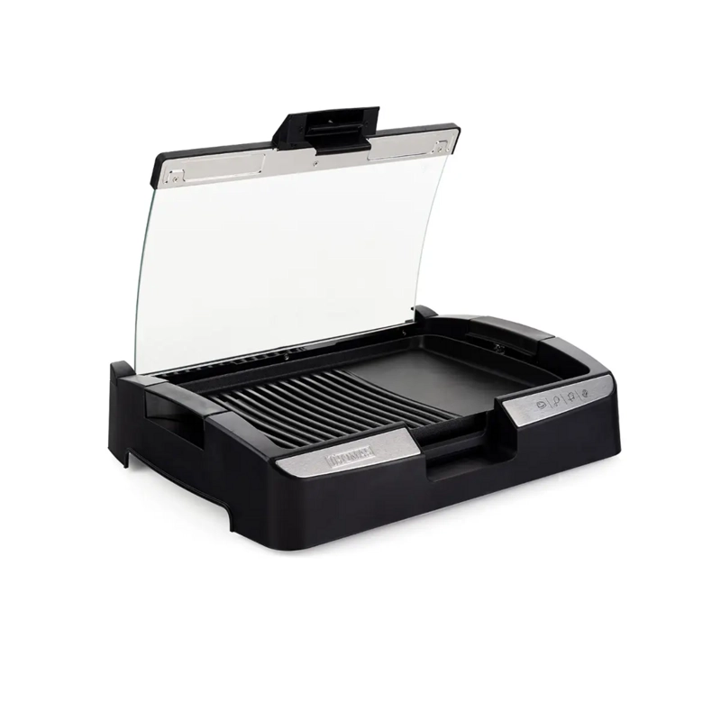 PARRILLA ELECTR THOMAS TH-224 1500W 225C TAPA LIMPIEZA FACIL - 8