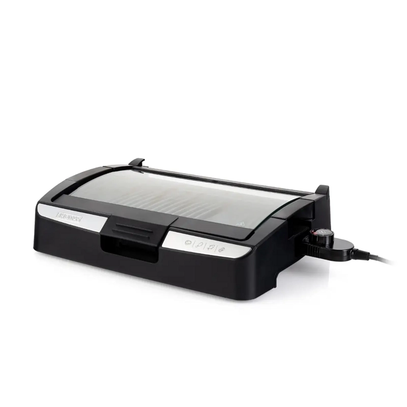 PARRILLA ELECTR THOMAS TH-224 1500W 225C TAPA LIMPIEZA FACIL - 10